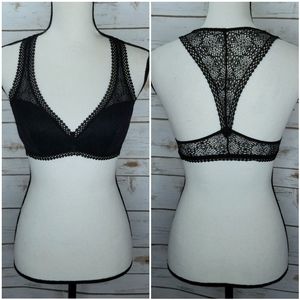 Victoria Secret Bralette Lace Razorback Size Small
